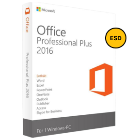 MS Office 2016 Professional Plus ESD, 1PC 32/64Bit